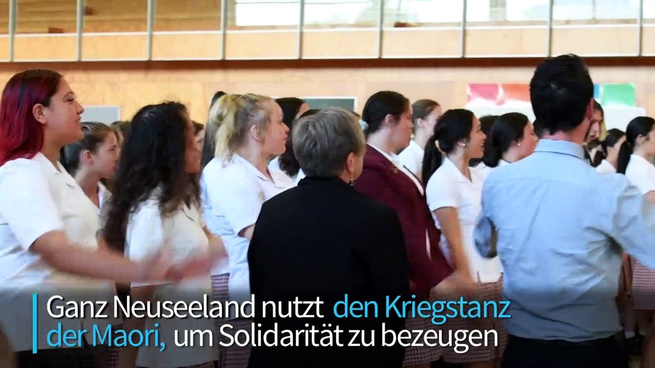 'Ich lebe! Ich sterbe!' Neuseeland trauert mit dem Haka