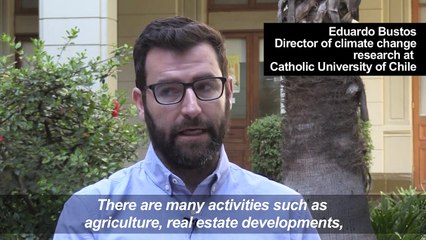 Drought wipes popular Chilean lake from the map