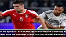 Jovic has ability to play for Barcelona - Serbia manager