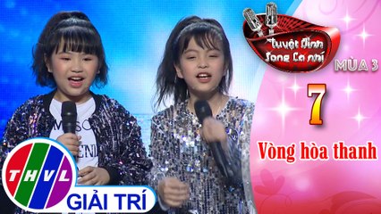 THVL | Tuyệt đỉnh song ca nhí Mùa 3 - Tập 7[5]: Roar – Nguyễn Thu Huyền, Lê Trần Mỹ Anh