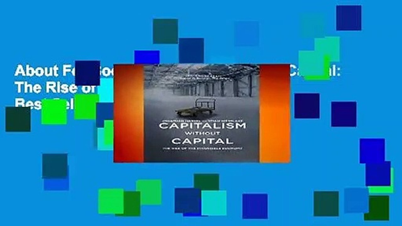 About For Books  Capitalism Without Capital: The Rise of the Intangible Economy  Best Sellers Rank