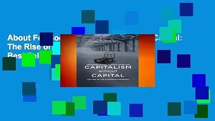 About For Books  Capitalism Without Capital: The Rise of the Intangible Economy  Best Sellers Rank