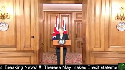 Theresa May makes Brexit statement