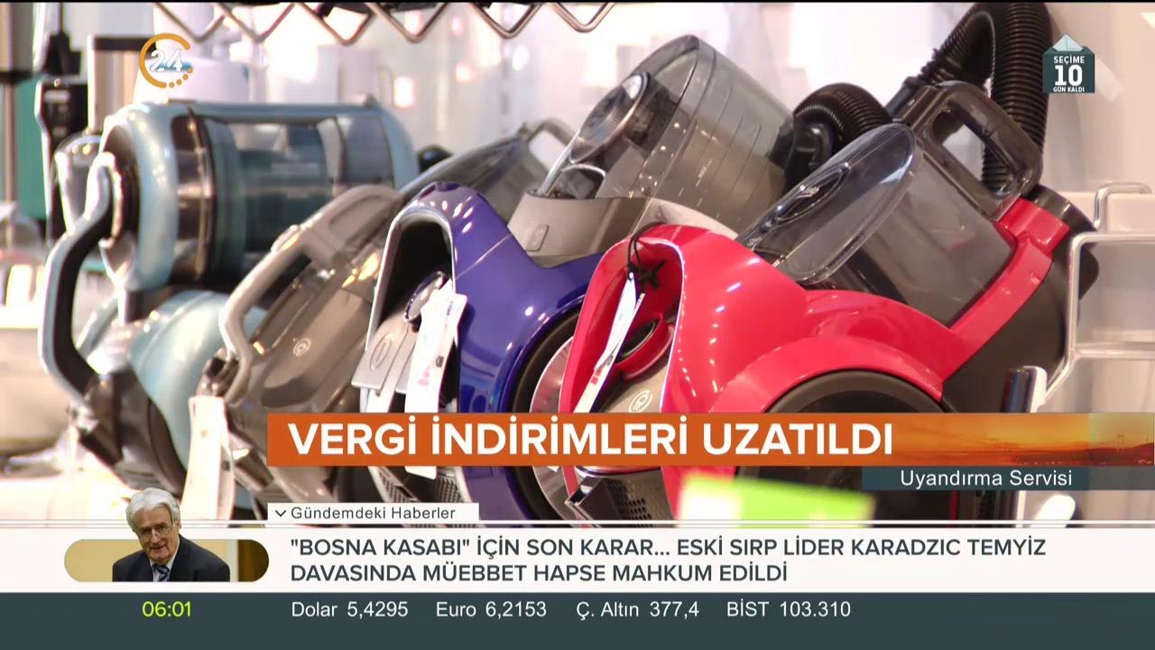 Vergi indirimleri uzatıldı