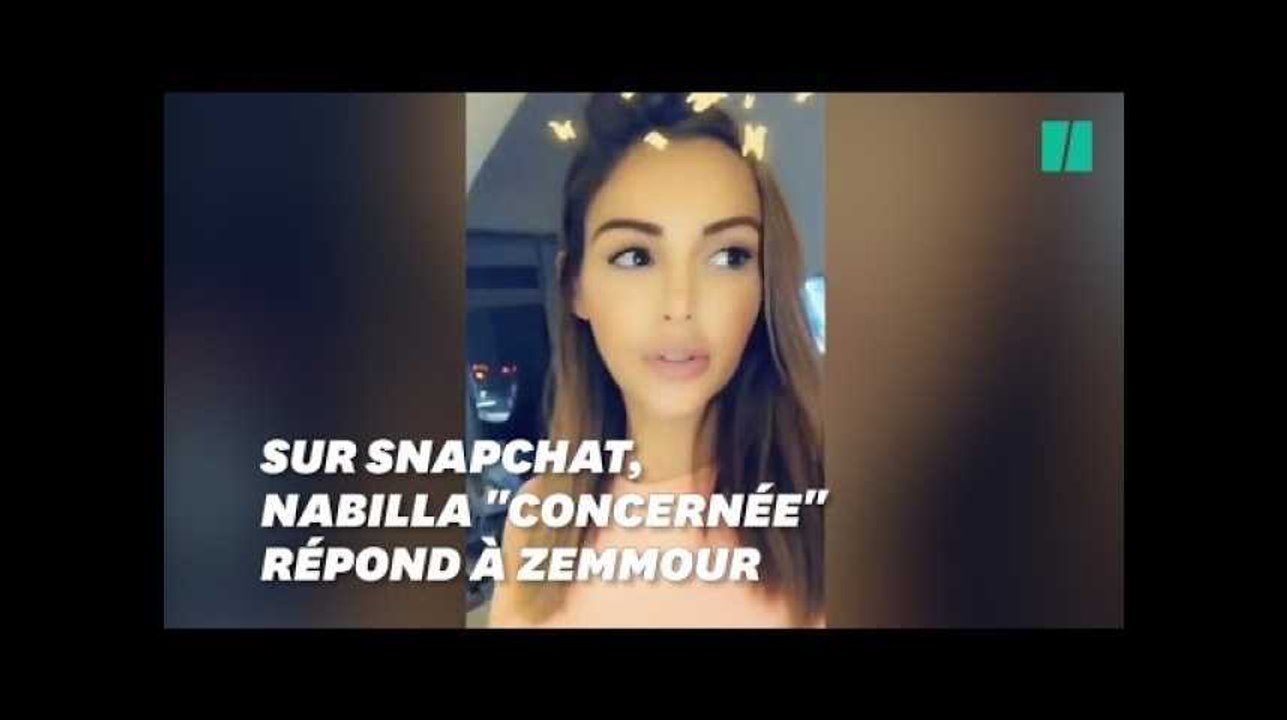 Nabilla "se sent concernée" et répond à la polémique entre Éric Zemmour et Hapsatou Sy