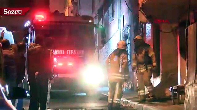 Şişli’de yangında can pazarı