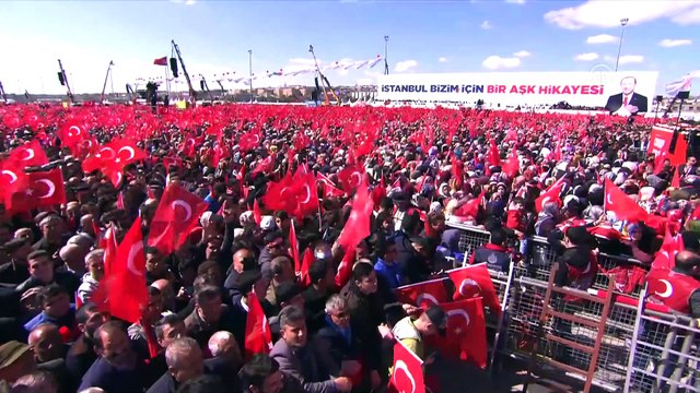 Cumhur İttifakı'nın 'Büyük İstanbul Mitingi'- Binali Yıldırım (1) - İSTANBUL