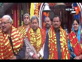 माता का आशीर्वाद लेकर चुनाव प्रचार के लिए निकले पौड़ी से भाजपा प्रत्याशी