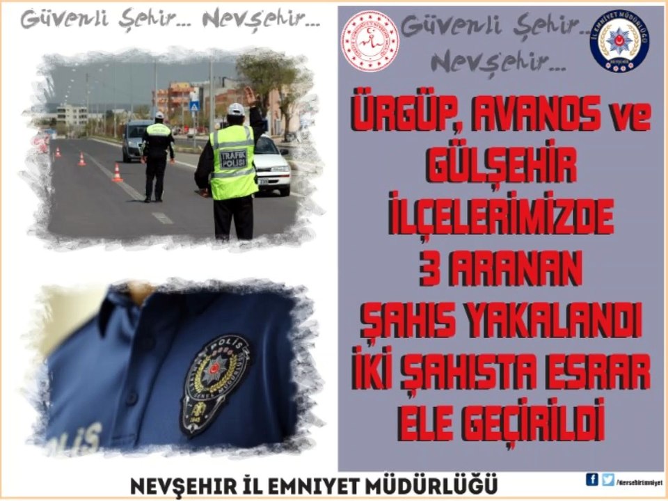 Ürgüp ,Gülşehir ve Avanos İlçelerimizde Yapılan Çalışmalarda.