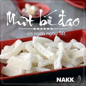 Cách làm MỨT BÍ ĐAO ngon - Món Ngon Ngày Tết