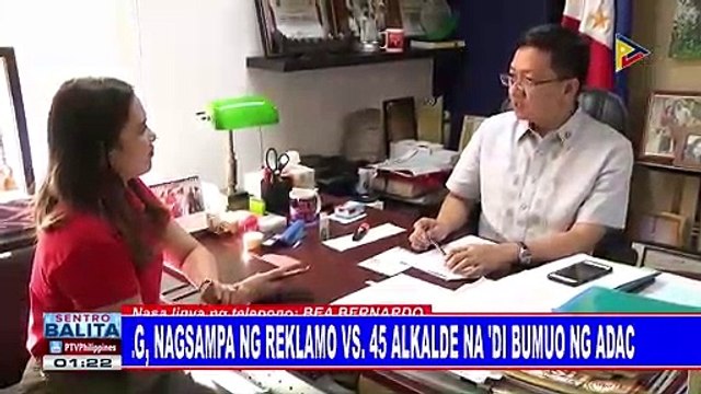 DILG, nagsampa ng reklamo vs 45 alkalde na 'di bumuo ng ADAC