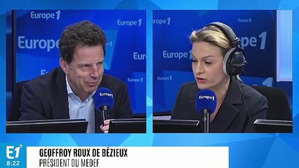 Geoffroy Roux de Bézieux : "On ne peut pas continuer à travailler moins que les autres"