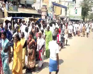 உங்கள் வாக்கு அன்பு சகோதரி கனிமொழிக்கே..வாய் தவறி பிரசாரம் செய்த விளாத்திக்குளம் அதிமுக வேட்பாளர்! -வீடியோ