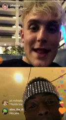 Jake Paul & Soulja Boy throws shots at each other on IG Live and discuss their upcoming fight!