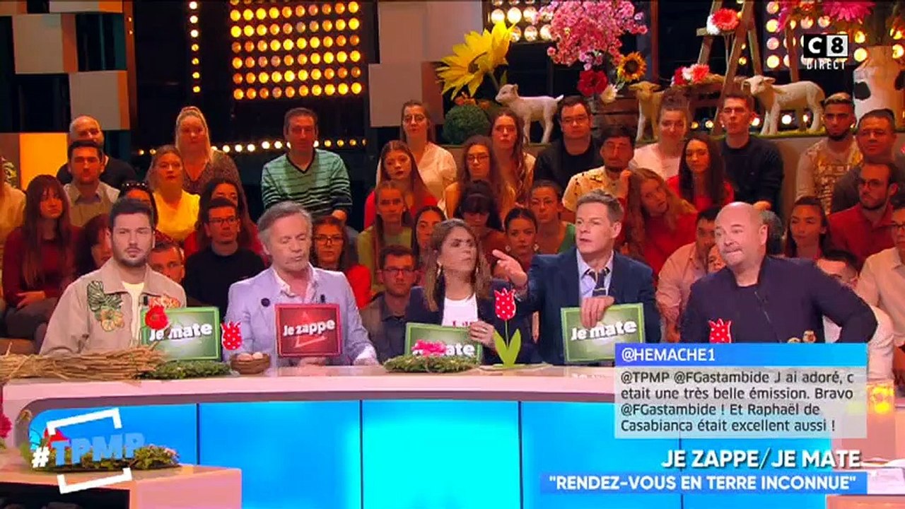 Jean-Michel Maire remet en doute les méthodes de production de "RDV en terre inconnue" face à Franck Gastambide - Vidéo