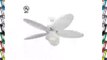 Monte Carlo 5CU52WH Cruise White 52 Outdoor Ceiling Fan with MC07PWHB Light