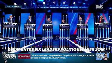 Président Magnien ! : Débat entre six leaders politiques hier soir – 21/03