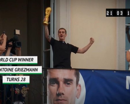 ولد هذا اليوم: كرة قدم: أنطوان غريزمان يبلغ 28 عامًا