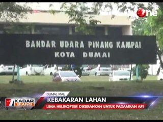 Lima Helikopter Dikerahkan untuk Padamkan Kebakaran di Riau