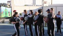 Gaza girls defy challenges by enrolling at basketball academy