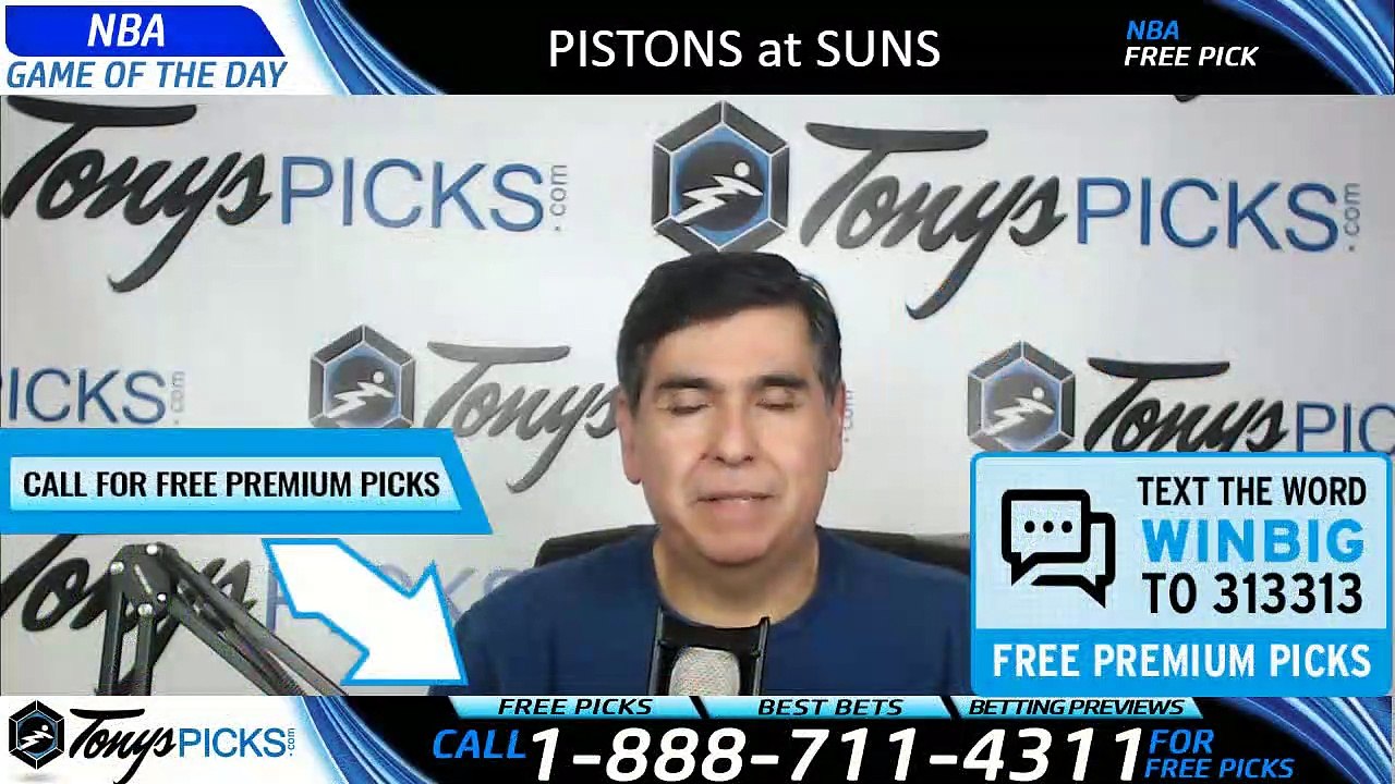 Detroit Pistons vs Phoenix Suns 3/21/2019 Picks Predictions