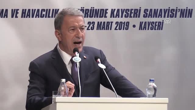 Milli Savunma Bakanı Akar: (Savunma Sanayi) Ambargolardan, Tahditlerden Korkmayalım