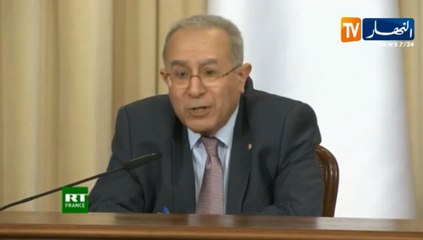 لعمامرة: "مايحدث في الجزائر مسألة عائلية بإمتياز وللجزائريين القدرة والإرادة على تجاوز هذا الوضع"