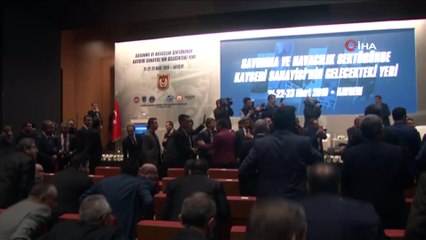 Bakan Akar, 'Savunma ve Havacılık Sektörü'nde Kayseri Sanayisinin Gelecekteki Yeri' konulu panelde konuştu