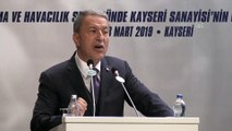 Milli Savunma Bakanı Akar: 'Üstün teknolojiye dayalı yerli ve milli savunma sanayimizi kuracağız' - KAYSERİ