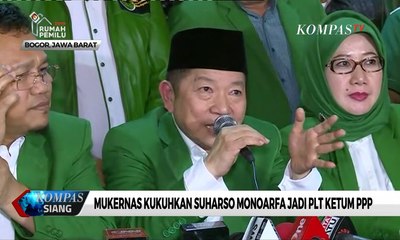 Suharso Monoarfa Resmi Jadi Nakhoda Baru PPP