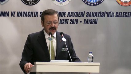 TOBB Başkanı Hisarcıklıoğlu: 'Ülkemiz kamu ve özel sektör ortak çalışması sayesinde önemli başarılar elde etti' - KAYSERİ