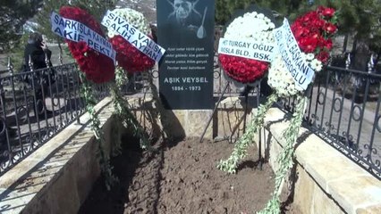Sivas Aşık Veysel, Vefatının 46'ncı Yılında Mezarı Başında Anıldı