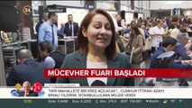 Mücevher fuarı başladı