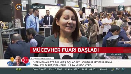 Mücevher fuarı başladı