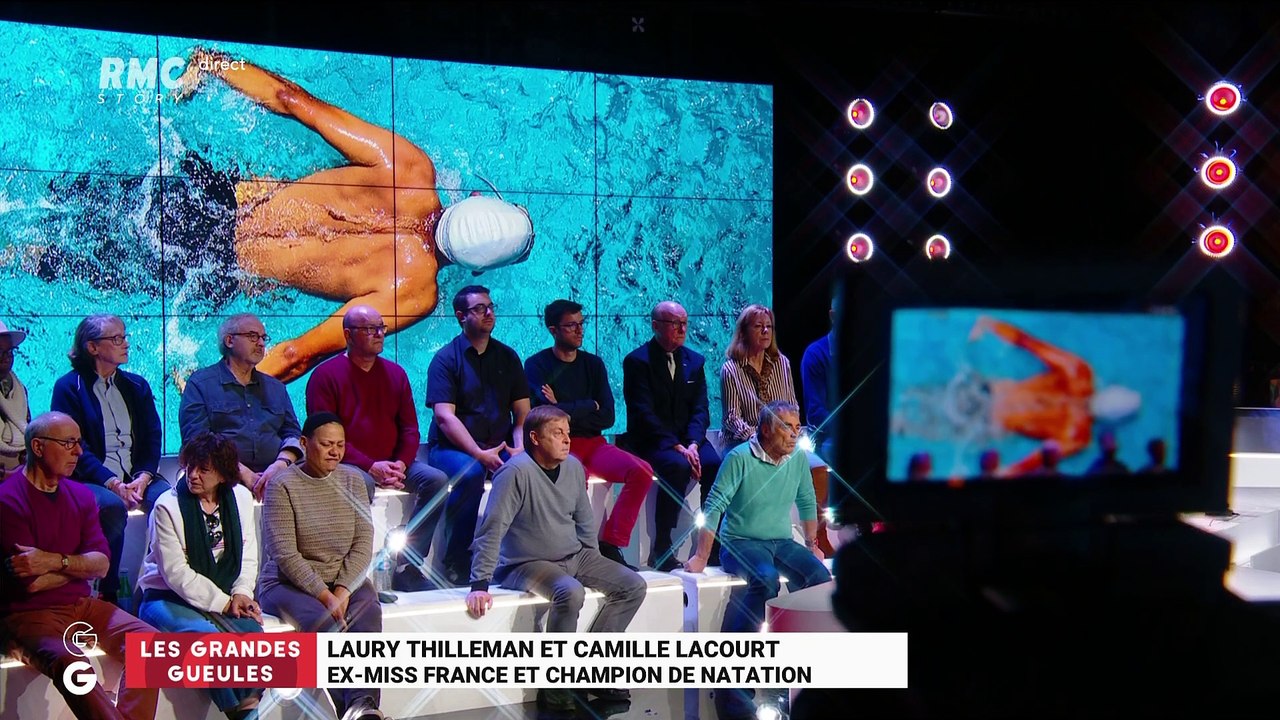 Le Grand Oral de Laury Thilleman et Camille Lacourt, ex-miss France et champion de natation - 21/03