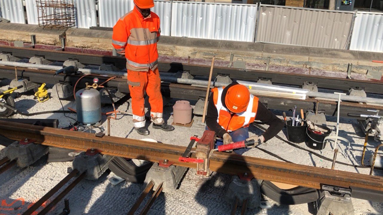 Les travaux de la future ligne de tramway se poursuivent à Angers
