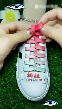 12 façons de faire les lacets