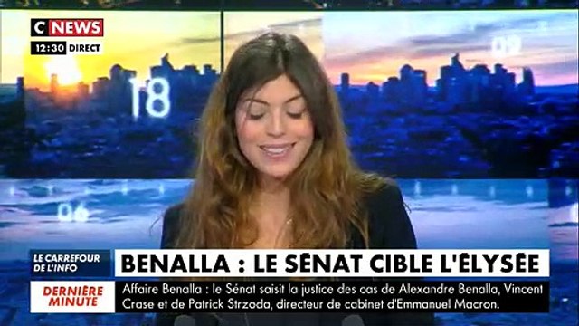 Affaire Benalla: Le Sénat saisit le parquet à l’encontre d'Alexandre Benalla, Vincent Crase et trois collaborateurs d'Emmanuel Macron