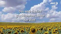 Das sind die fünf glücklichsten Länder der Welt