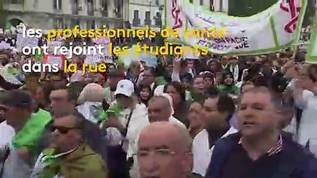Algérie : les professionnels de santé manifestent aussi contre Bouteflika