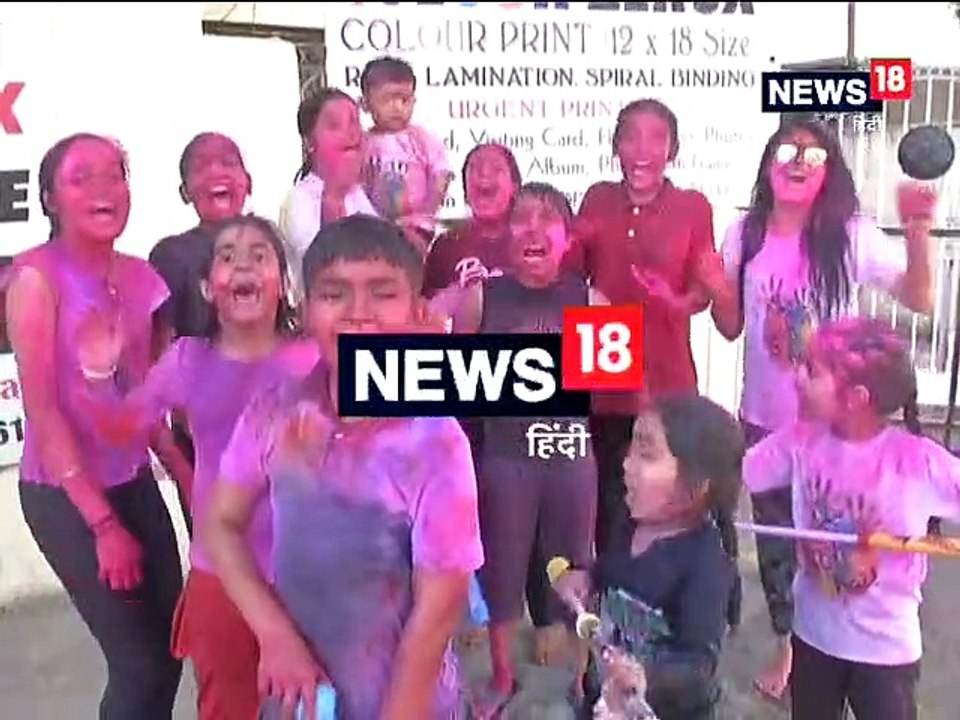 VIDEO : एजुकेशन सिटी कोटा में दिखा होली की मस्ती का नजारा