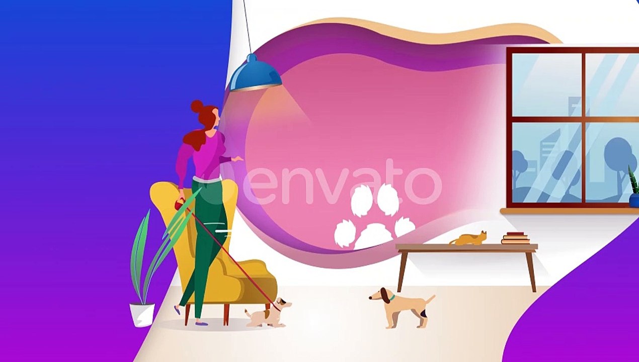 Pet Services - Online Pet Shop - After Effects template project