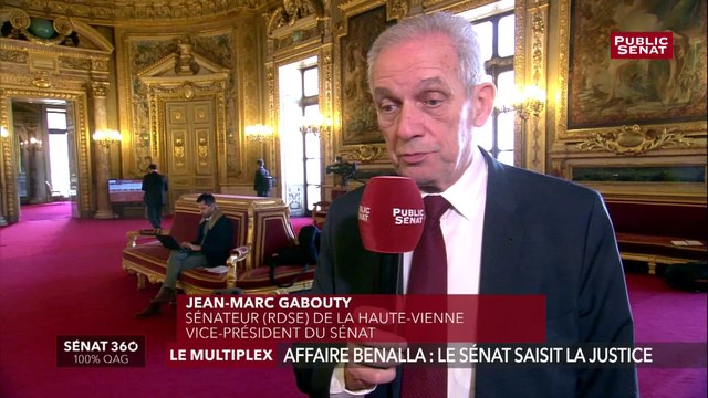 Affaire Benalla : « L’argumentation et les conclusions reposent sur des interprétations, sur des approximations, voire sur des inexactitudes » pour Jean-Marc Gabouty