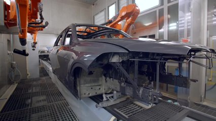 Production of the BMW X7 Paint Shop