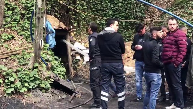 Ruhsatsız maden ocağında göçük - ZONGULDAK