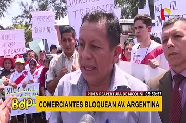 Comerciantes de galería Nicolini piden que se reabra local pese a clausura