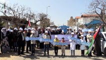 Gazzeli küçük izcilerden 'Dünya Su Günü' yürüyüşü - GAZZE