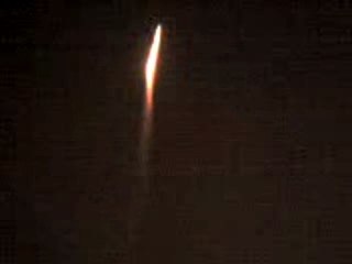 fusee dans le jardin chez moi