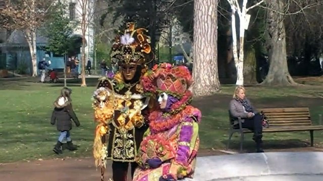 Carnaval Vénitien d'Annecy 2019- jardins de l 'Europe