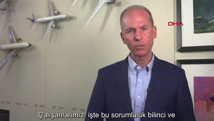 Dha Dış - Boeing Ceo'su Muilenburg Yazılım Güncellemesini Çok Yakında Açıklayacağız